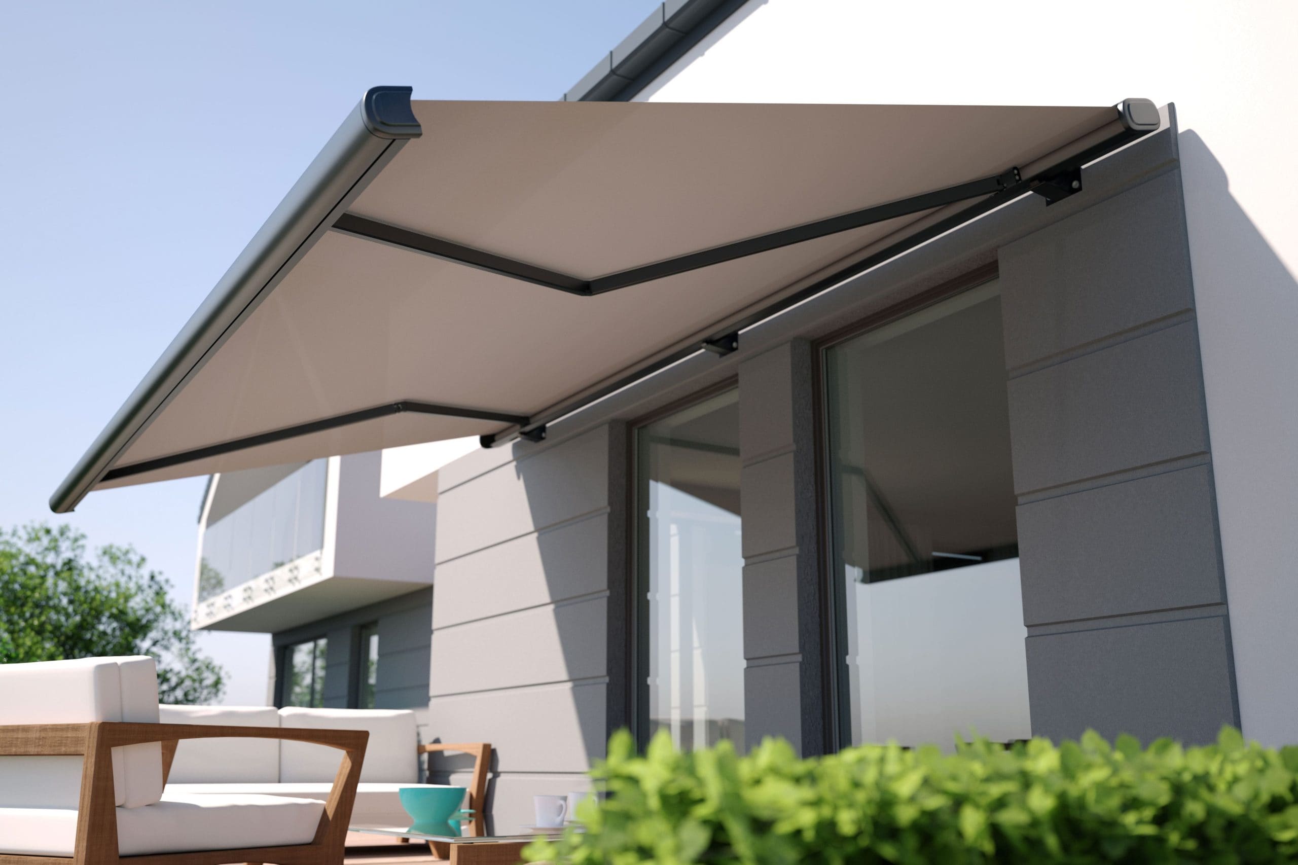 Residential awning installation in Madison
